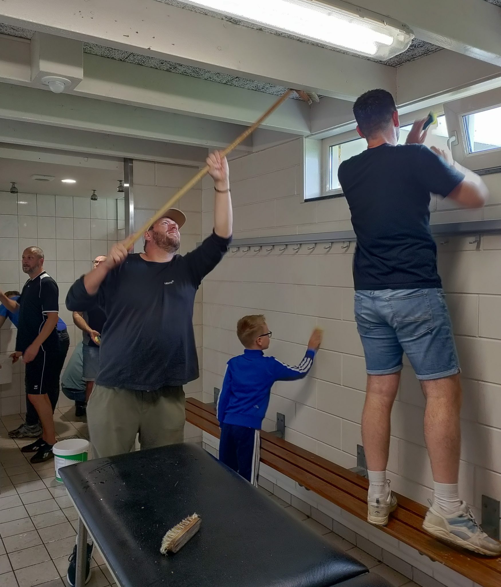De accommodatie is weer schoon!