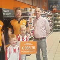 COOP Statiegeldactie levert €935,70 op